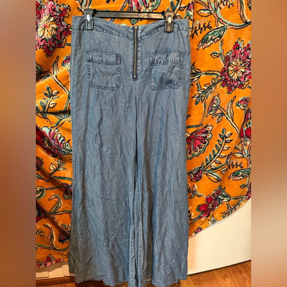 Light Blue Flare Jeans
